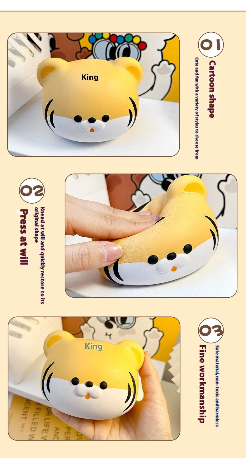 Cute Stress Relief Toy Slow Rebound Squeezing Toy Stress Relief Vent Doll